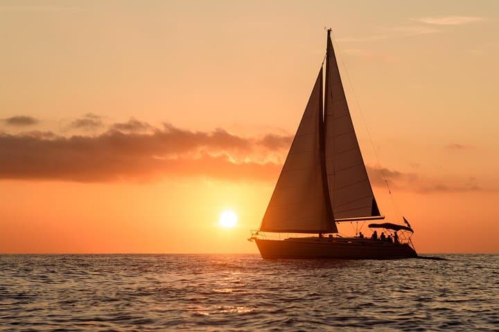 Sunset Sail & Dinner on Santorini’s Caldera: Private 44ft Yacht Experience photo 2