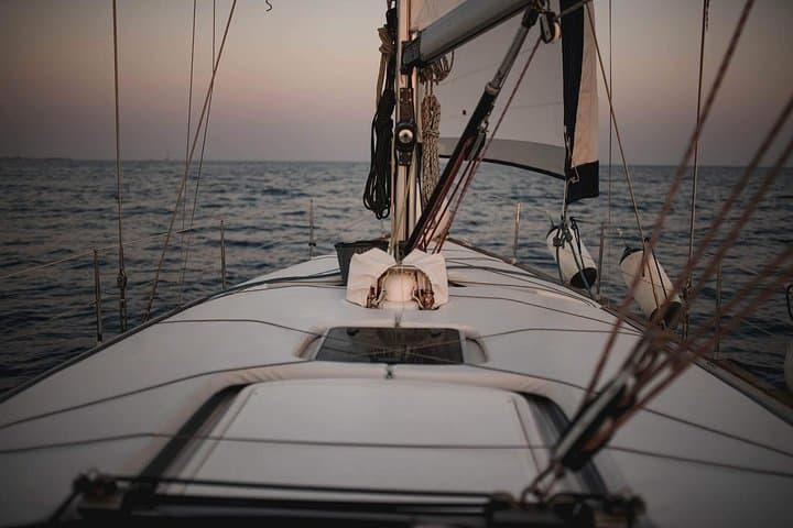Sunset Sail & Dinner on Santorini’s Caldera: Private 44ft Yacht Experience photo 4