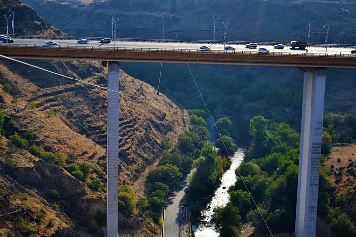 Yerevan Zipline: Fly Under the Bridge on Armenia’s Fastest Zipline photo 2