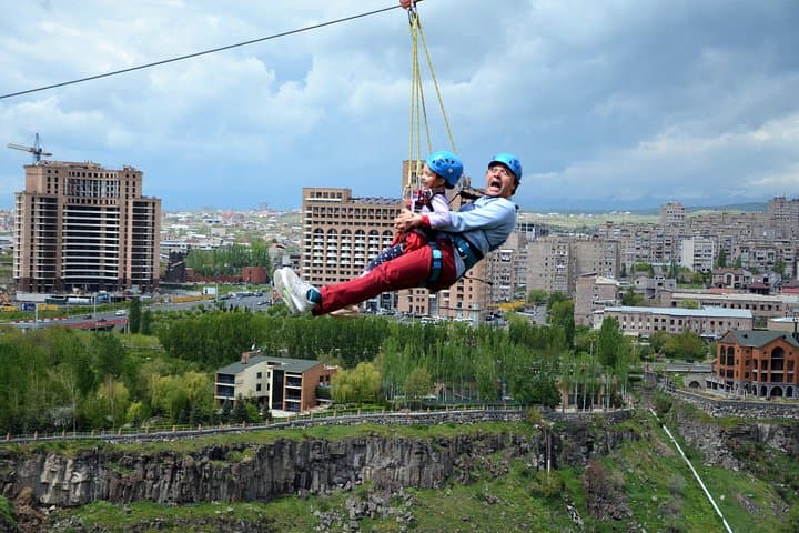 Yerevan Zipline: Fly Under the Bridge on Armenia’s Fastest Zipline photo 3