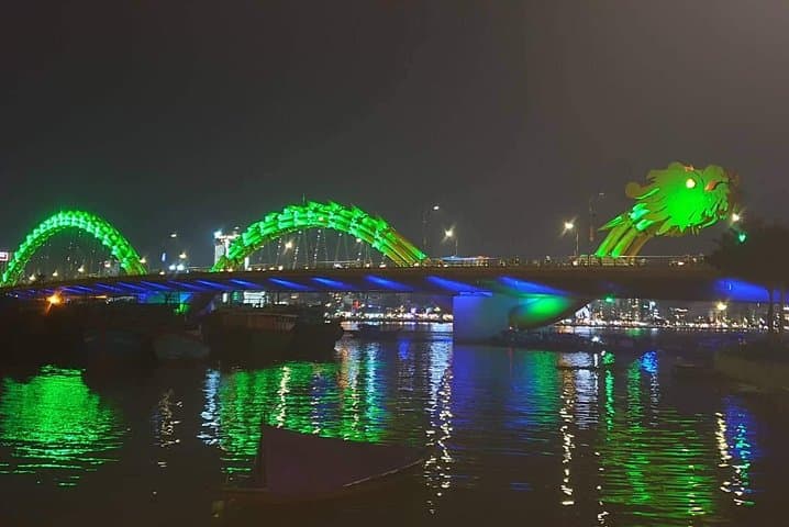 Da Nang After Dark: Marble Mountains, Lady Buddha & Dragon Bridge Night Tour photo 2