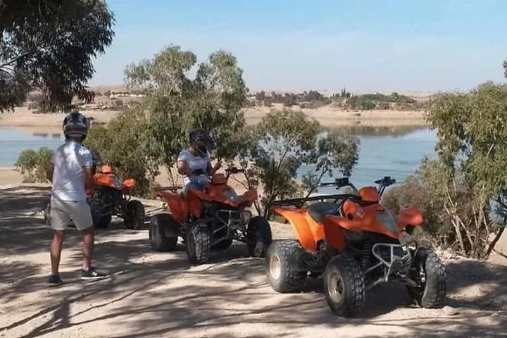 Sunset Quad Biking at Agafay Desert and Lac Lalla Takerkoust photo 2