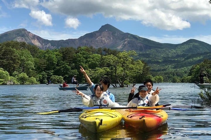 Paddle Lake Hibara: 2-Hour Guided Canoe on Mt. Bandai’s Glacial Lake photo 3