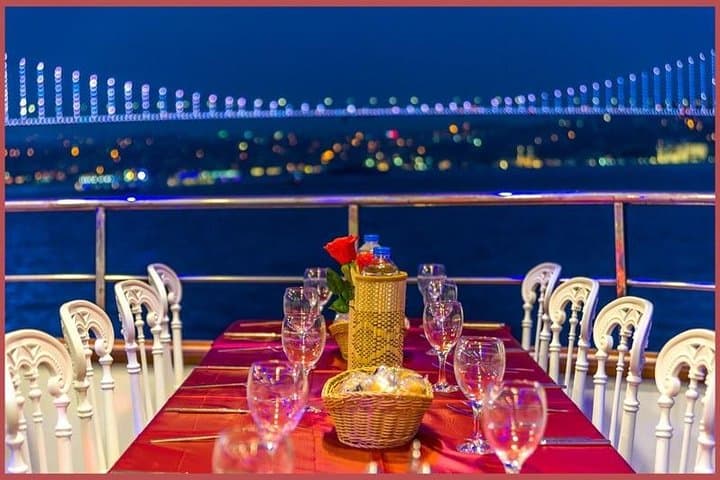 Istanbul Bosphorus Dinner Cruise: Nighttime Views, Live Belly Dance & Local Cuisine