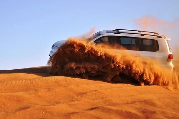 Private Morning Desert Safari in Al Khatim — Dune Bashing, Camel Riding & Sandboarding