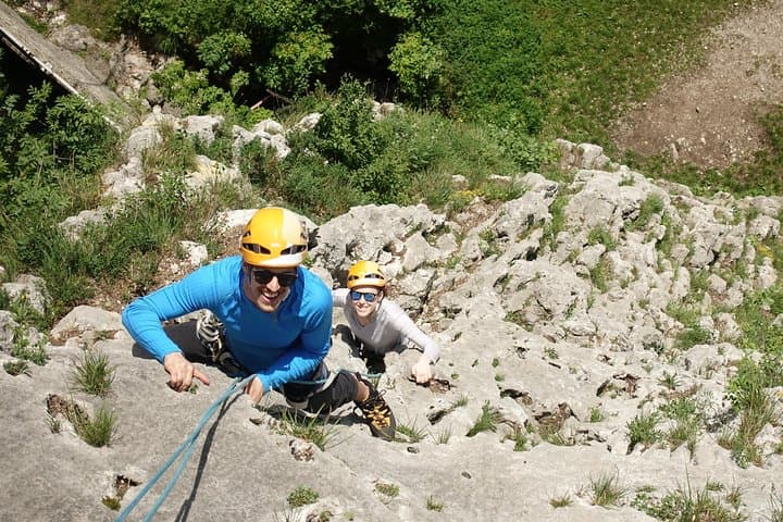 Rock Climbing Near Lake Bled: Guided Climbs at Iglica Waterfall photo 4