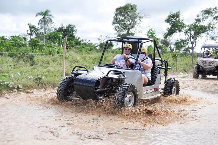 Punta Cana Buggies & Cenote Cave Adventure: Half-Day Off-Road Tour to Macao Beach photo 3