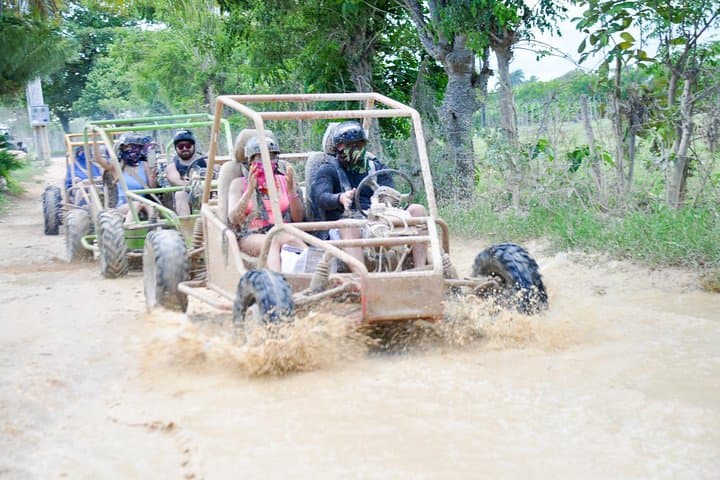 Punta Cana Buggies & Cenote Cave Adventure: Half-Day Off-Road Tour to Macao Beach