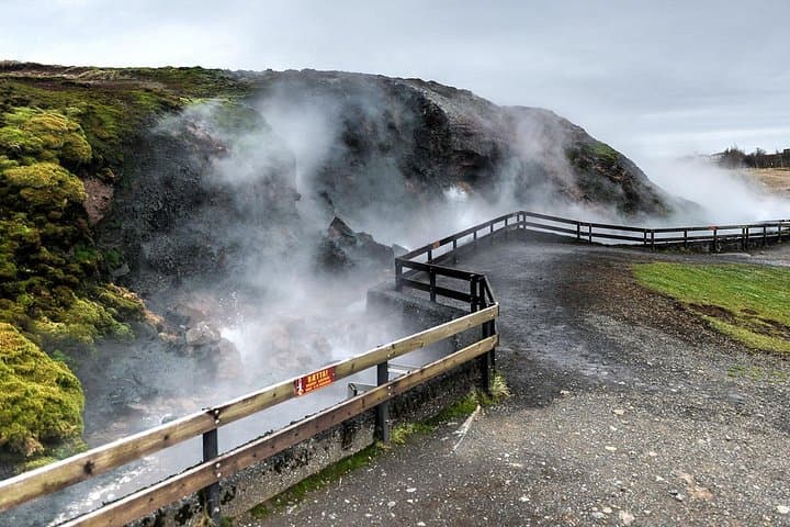 Silver Circle & West Iceland Private Day Tour — Hraunfossar, Deildartunguhver & Krauma Spa photo 3