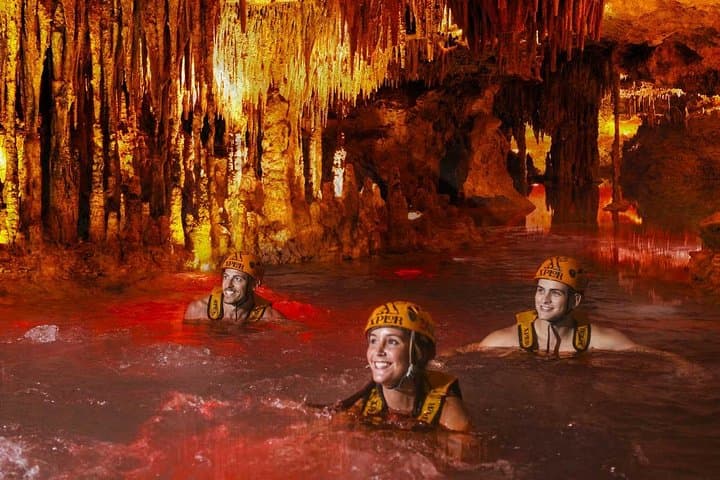Xplor Fuego Night Adventure: Zip Lines, Amphibious Rides & Underground Rivers
