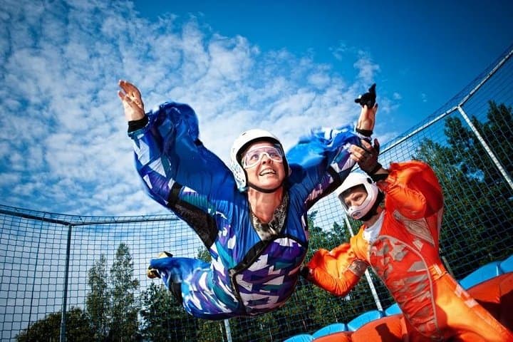 Indoor Skydiving in Riga: Aerodium Vertical Wind Tunnel Experience photo 5