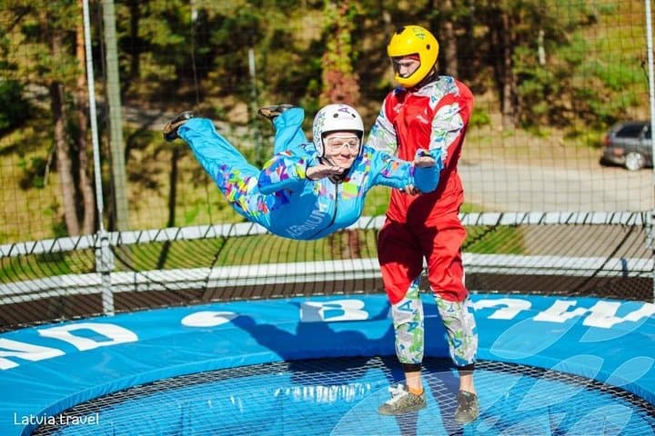 Indoor Skydiving in Riga: Aerodium Vertical Wind Tunnel Experience photo 6