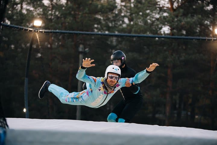 Indoor Skydiving in Riga: Aerodium Vertical Wind Tunnel Experience photo 3