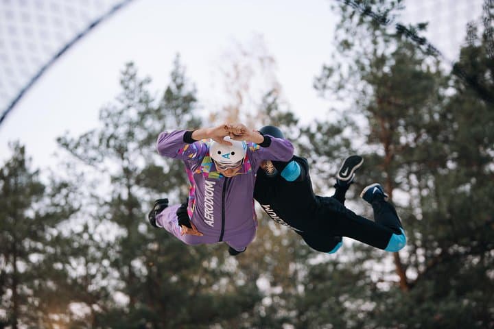 Indoor Skydiving in Riga: Aerodium Vertical Wind Tunnel Experience photo 2