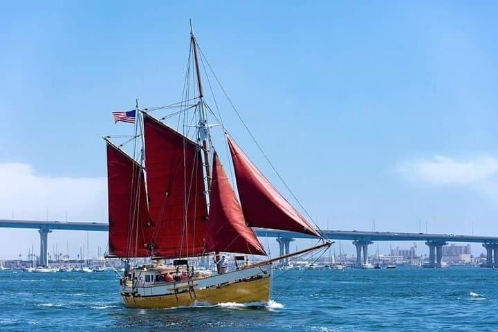 Sail the Cloudia: Private 2-Hour Mission Bay Ketch Cruise photo 2
