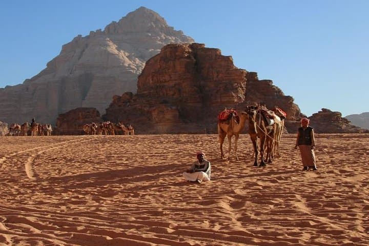 From Petra to Wadi Rum: Jeep Safari, Sandboarding & Bedouin Camp Day Trip photo 3