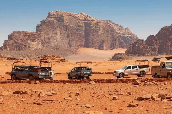 Wadi Rum Day Tour from Amman: 4x4 Safari, Petroglyphs and Bedouin Sunset photo 3