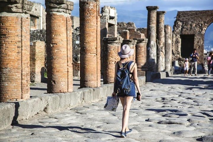 Private Day Trip: Rome to Pompeii & Amalfi Coast with Tickets Included