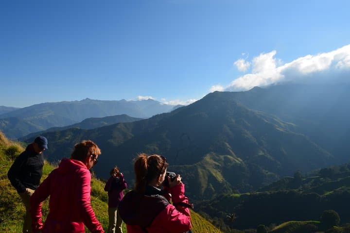 La Carbonera to Machín: Wax Palms, Peasant Lunch and Thermal Springs near Salento