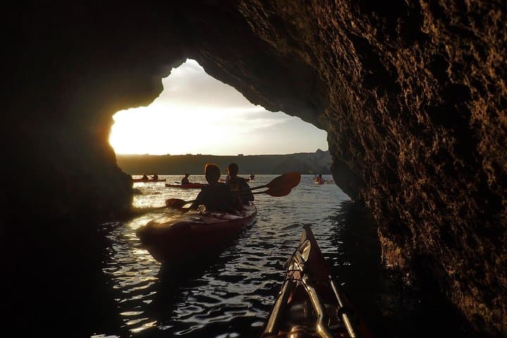 Sea Kayaking Santorini: Paddle the Red, Black & White Beaches with Lunch photo 4