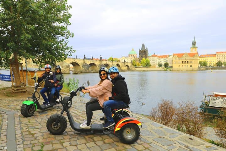 Prague E-Bike & E-Scooter Viewpoint Tour: Castle Hills to Charles Bridge photo 6