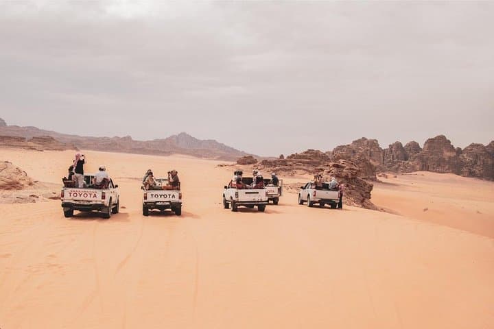 Wadi Rum Day Trip from Amman: Jeep Safari, Bedouin Tea & Sunset photo 4