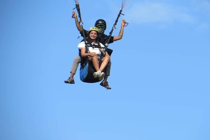 Tandem Paragliding Over Kuta Beach, Lombok — 15-Minute Flight with Pro Pilots