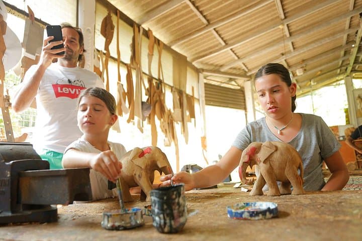 Kandy Wood Carving and Painting Workshop: Hands-On Craft Experience photo 2