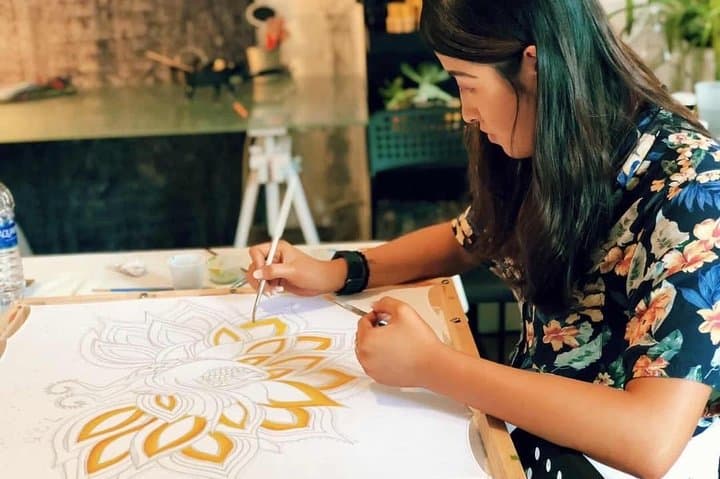 Make and Paint a Malaysian Batik Scarf in Aventura — Hands-On Batik Workshop in Miami photo 2