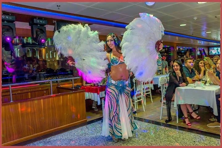 Bosphorus Dinner Cruise by Night with Traditional Turkish Show