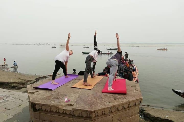 Sunrise Yoga on the Ganges with Ayush — Varanasi Rooftop Class for Beginners & Advanced photo 4