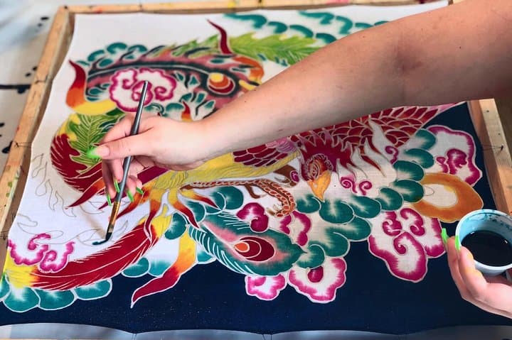Make and Paint a Malaysian Batik Scarf in Aventura — Hands-On Batik Workshop in Miami photo 1