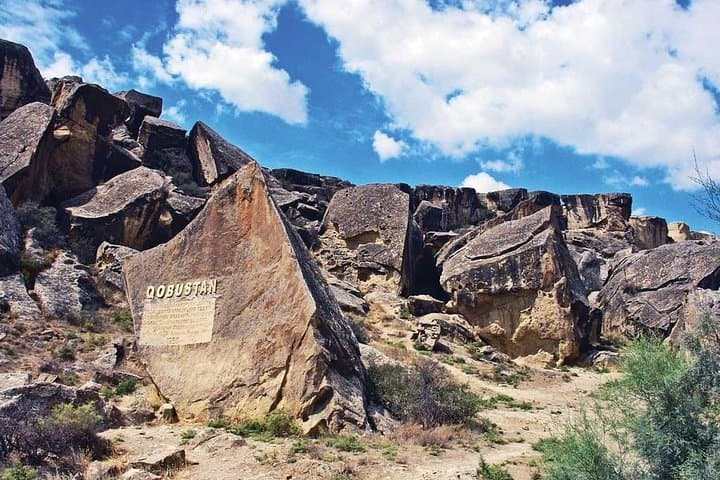 Gobustan & Absheron Full-Day Private Tour from Baku — Mud Volcanoes, Fire Temple & Burning Mountain