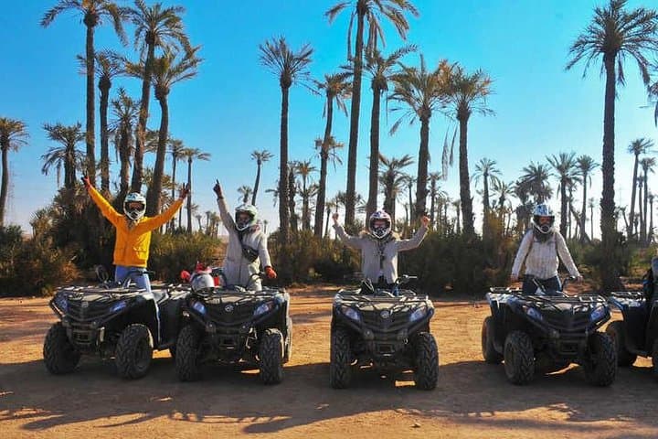 Quad Biking in Marrakech's Palmeraie: 2-Hour Guided ATV Tour