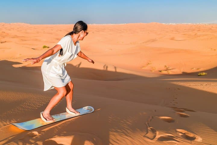 Lehbab Red Dunes Evening Safari — Dune Bashing, Sandboarding & BBQ Experience photo 4