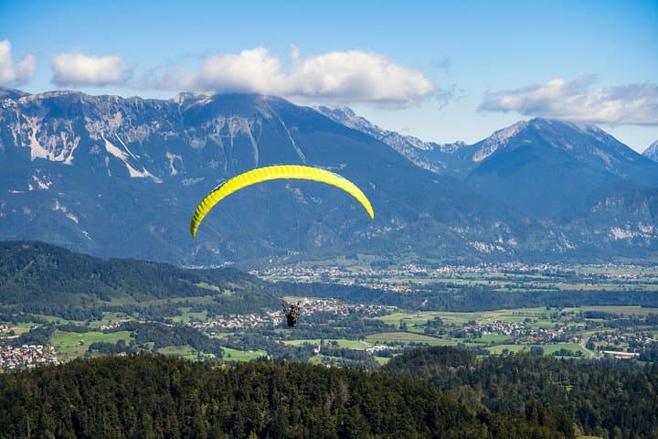 Soar Over Lake Bled: Tandem Paragliding with Castle and Island Views photo 6