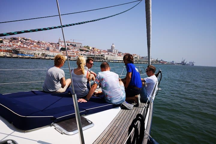 Lisbon Luxury 2‑Hour Sailing Yacht Cruise with Drinks and Portuguese Snacks photo 3