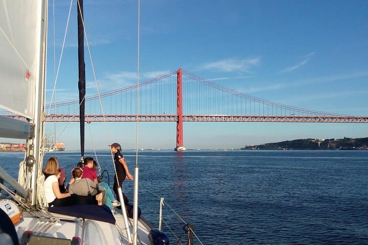 Lisbon Luxury 2‑Hour Sailing Yacht Cruise with Drinks and Portuguese Snacks photo 4