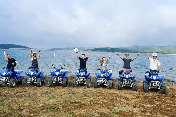 Sunset Quad Biking at Agafay Desert and Lac Lalla Takerkoust