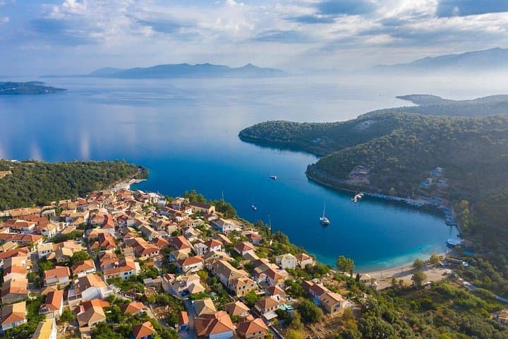 Island Hopping from Lefkada: Papanikolis Cave, Meganisi & Scorpios Day Cruise photo 1