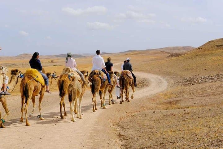 Sunset Camel Trek & Starry Tagine Dinner in Agafay Desert (From Marrakech) photo 4