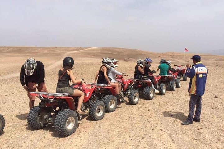 Agafay Desert Quad Ride, Camel Trek & Berber Dinner — Sunset to Stars from Marrakech photo 3