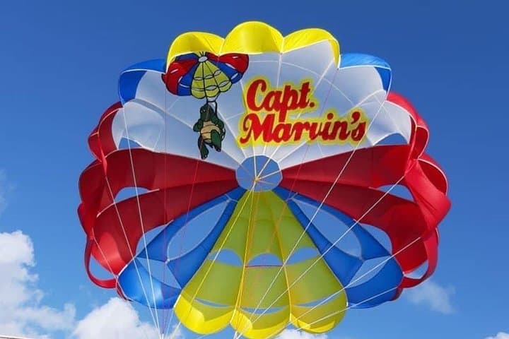 Providenciales Parasailing with Capt. Marvin — Private 1-Hour Flight photo 2