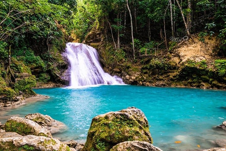 Island Gully Falls (Blue Hole) Day Trip from Montego Bay — Cliff Jumps & Secret Caves photo 2