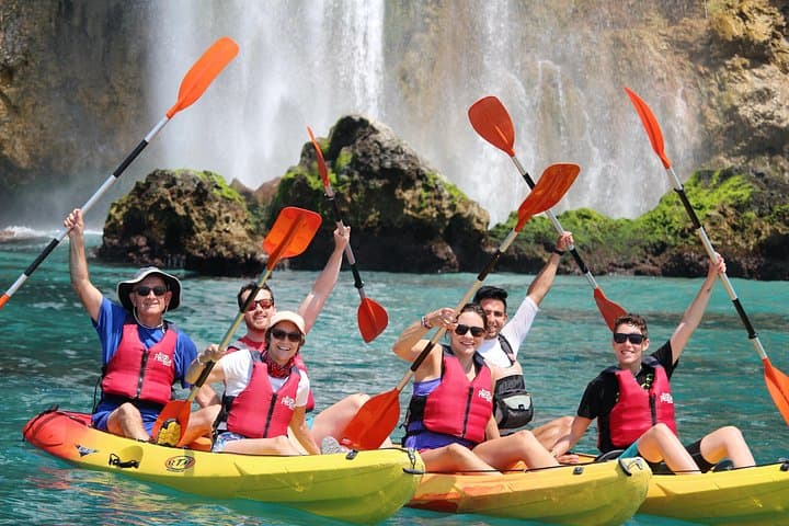 Sea Kayak the Cliffs of Nerja and Maro: Cueva del Lobo to Cascada de Maro