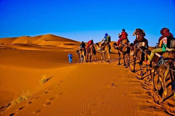 2-Day Merzouga Desert Tour from Marrakech — Camel Trek & Sahara Camp