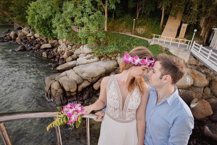 Phuket Sunset Honeymoon Photoshoot: Romantic Beach Photography Tour photo 3