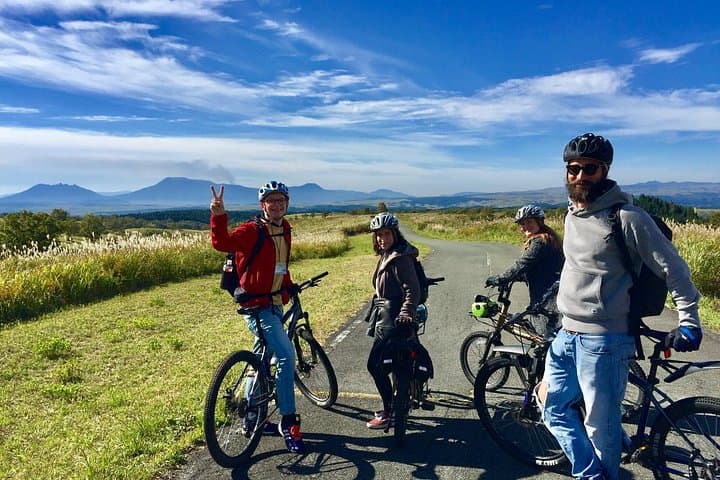 Aso Cycling and Farming: Private Day Tour from Senomoto Kogen photo 1