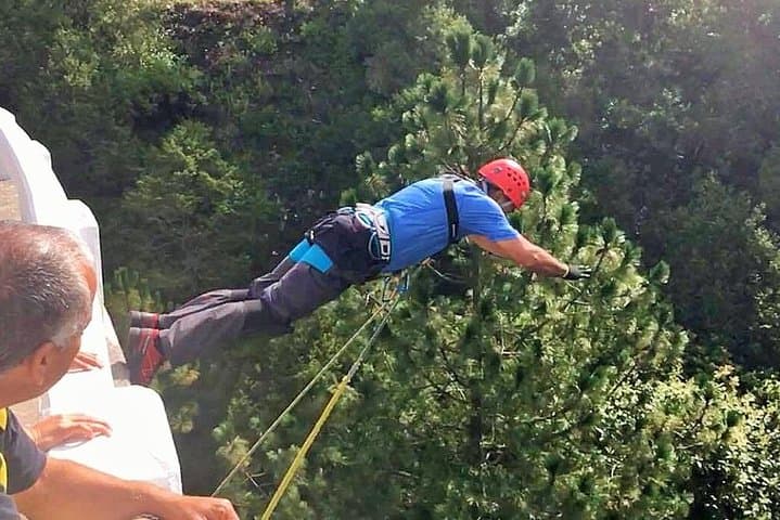 Maconi Bridge Bungee Jumping Near San Joaquín with La Herrera Grotto Day Trip photo 1