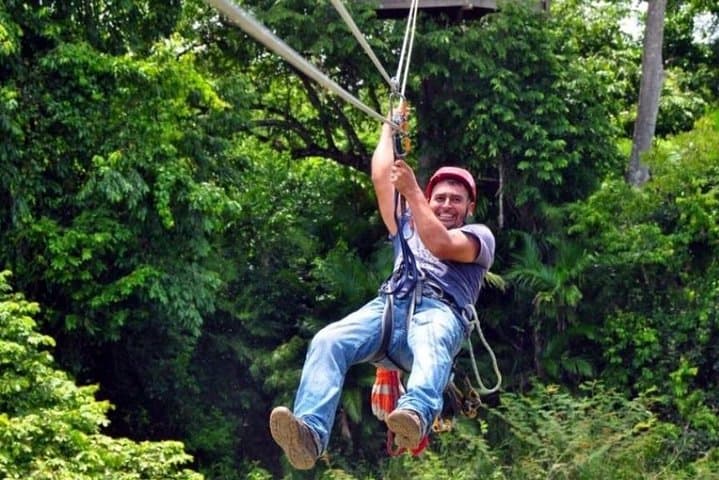 Ambergris Caye Cave Tubing and Zipline Adventure — Day Trip from San Pedro